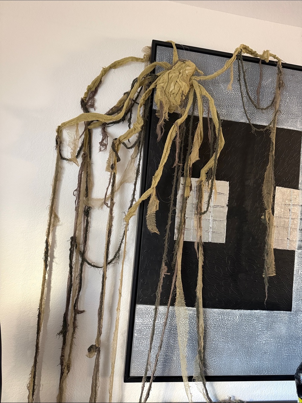 Halloween Spider Wall Hanging Art